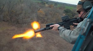 Who wants to watch a bunch of manly men shoot wild pigs from a chopper in Texas? Time for Season 2! The veterans from Bottle Breacher and Monaco Ford and I took to the skies with our friends at LastShadow, with a little help from INFORCE and Heliweb Magazine. This little piggy went to market... and triggered PETA (People for the Ethical Treatment of Animals) members. Any recommendations on more manly stuff you'd like to see this season? | Kyle Reyes