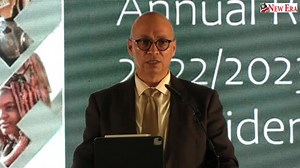 Watch: The Namib Desert Diamonds company (Namdia) today launched their annual report and declared its highest dividend amount of N$300 million to the government. | New Era Newspaper