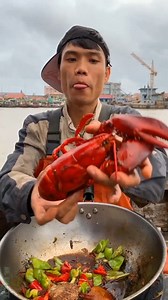 18K views · 999 reactions | Chinese Fisherman Seafood Mukbang Cooking & Eating Fresh Caught Big & Small Octopus | Eating TV TPK | Facebook