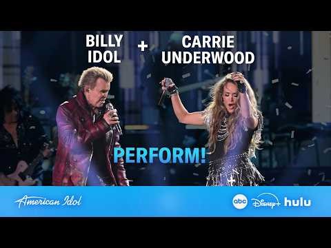 Carrie Underwood & Billy Idol Rock "Rebel Yell"! More, More, More! – American Idol 2026