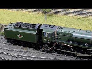 A 55H Finescale brass O gauge Evening Star with sound and smoke.