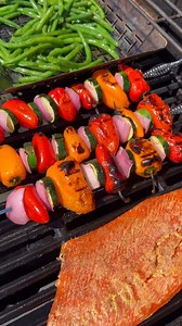 Cookout, barbecue, picnic - whatever you call it, this grilled Bristol Bay Sockeye Salmon with veggies by Lyana of healthymoodsf will take center stage. Find Lyana's recipe in the comments below! | Bristol Bay Sockeye Salmon