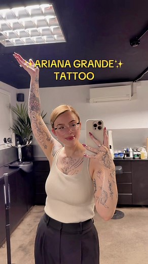Ariana Grande Inspired Tattoo Journey in London