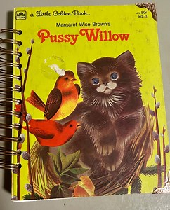 Handmade Recycled Notebook From Book- Pussy Willow - Etsy