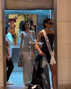 43K views · 898 reactions | Miss Philippines  Michelle Dee with Miss Indonesia  Fabienne Nicole Groeneveld  thanks to @BetAnjo | Pageant Avenue | Facebook