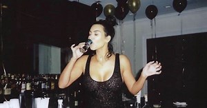 A Kim Kardashian no le gusta el alcohol, pero sí bebe tequila, ¿por?