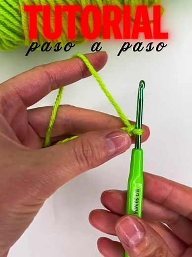 Aprende a tejer un punto a crochet único