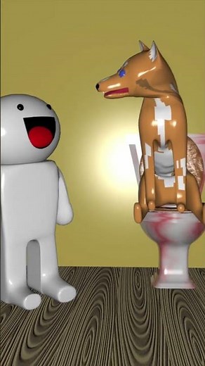 Odd1sout reality shifting toilet #shorts #toilet #odd1sout #reality #memes #tiktok #dog #dogshorts