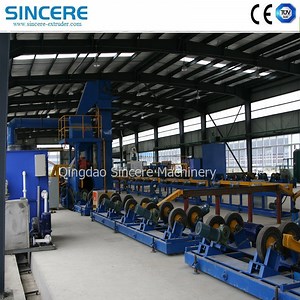 [Hot Item] Natural Gas Supply Pipe 3PE Steel Pipe Plastic Coating Production Line