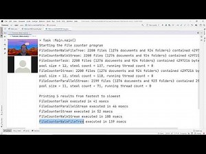 Traversing Large Recursive Directories with the Java Fork-Join Framework and Parallel Streams.