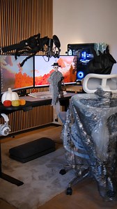 Transform your workspace into fun with a bit of imagination. 👻 ------ Prepare your decoration ideas to participate in the #HalloweenThrone Giveaway on Oct 18th for a chance to win Doro-C300. Stay tuned... #HalloweenThrone #SihooOffice #Halloween #Giveaway | SIHOO