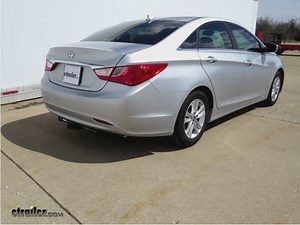 Mount: Curt Trailer Hitch Receiver on a 2013 Hyundai Sonata