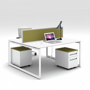 [Hot Item] Modern Modular Office Table 2 Seater Desk Workstations for Employee