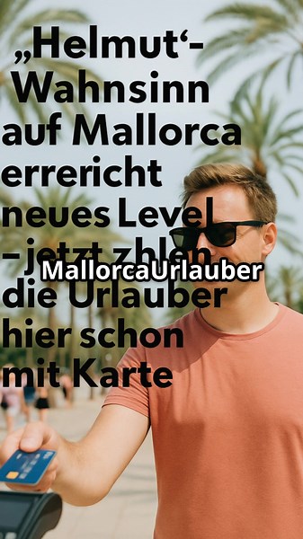 Achtung Mallorca-Urlauber! In unserem neuesten Video „Mallorca-Urlaub: Der Helmut-Wahnsinn 2025!“ zeigen wir dir, wie der Urlaub am Ballermann eine ganz neue Dimension erreicht! 🌴✨ Von verrückten Zahlungsarten bis hin zu teuren Überraschungen – sei gewarnt! Erlebe die absurdesten Momente, die du in deinem Urlaub erwarten könntest, und entdecke, wie du teure Fallen vermeiden kannst. 💸🍻 Verpasse nicht unsere Reisetipps und Warnungen, die dir helfen, deine Reise nach Mallorca stressfrei zu gesta