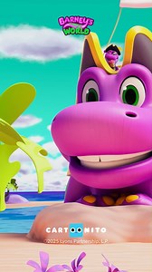 Barney and the Storm 💜 | Cartoonito Africa