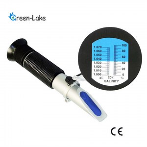 [Hot Item] Portable Handheld Seawater 0-100 Salt Salinity Refractometer for Marine Aquariums
