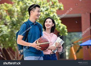 College Students Walking Together On Campus Stock Photo 1908208657 | Shutterstock
