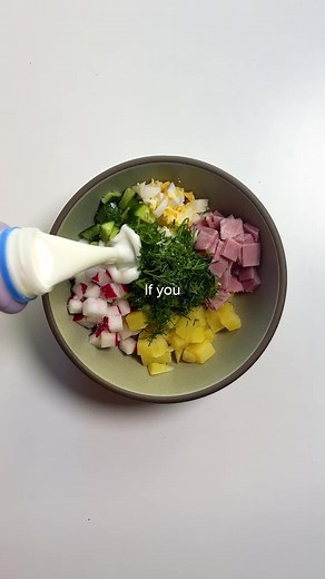 Okroshka: Traditional Russian Cold Soup Recipe