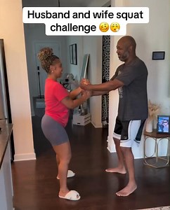 Can you and your spouse maintain a steady squat position, thighs burning and muscles engaged, for a full minute? | Benjamin Watson