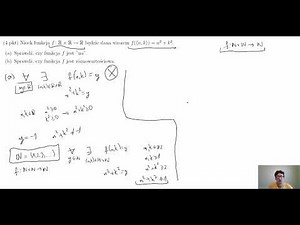 Surjection and injection - example