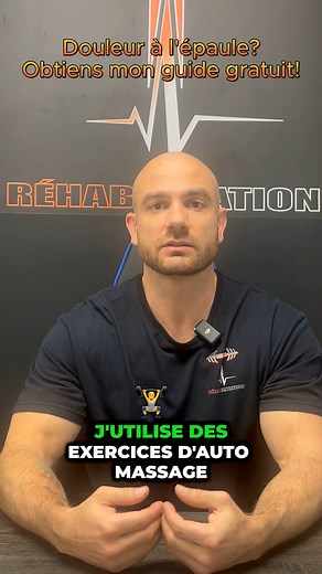 FORMATION GRATUITE auto-massage des muscles de l'épaule! Dernière chance pour l'avoir, commente «ÉPAULE» | TL Rehab - Thierry Latulippe, Kinésithérapeute/Tphys