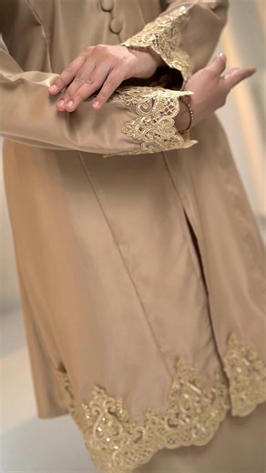 kebaya sabella in code nude #raya2026 #bajuraya