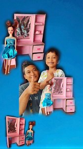6.6K views · 65 reactions | Meja rias untuk barbie #mejarias #kreasi #bonekabarbie #barbie #bajubarbie #kerajinan #craft #diy | Yayan | Facebook