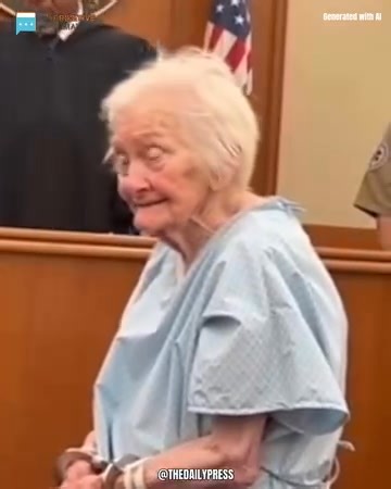 She was 91 years old — in a thin hospital gown, wrists in chains. Helen wasn’t a criminal. She was a wife who couldn’t afford her husband’s life-saving medication. When the judge heard her story, he didn’t see a crime — he saw a broken system… and compassion changed everything. (Check the first comment for the full story 👇) | Legendary Films To Watch