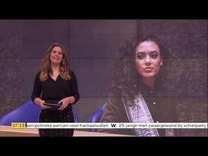 Miss Nederland Zoey Ivory op weg naar de Filipijnen