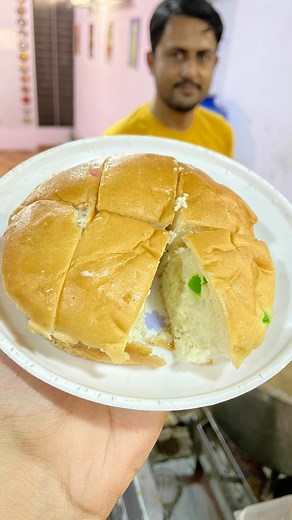 Nagori Maharashtra Address: In Maitri Park Building Opposite Banjara Restaurant, Virar West . Google map : FR33 X9F, 401303, Ambo Vihar, Tirupati Nagar, Virar West, Virar, Maharashtra 401303 . Dish: Malai Bun Cost: ₹25 . Dish: Malai Chai Cost: ₹10 . This place in Virar West deserves a spot in my Top 100 Food Heaven List. I have made a list for Top 10 Places to Visit in Virar but this place was above that and deserved a spot in Top 100 of Mumbai. Please Do no comment saying Virar mumbai me nai aa