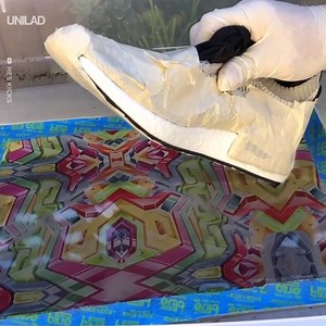 2.1M views · 5.9K reactions | These custom hydrodipped Adidas NMDs are seriously next level  | UNILAD | Facebook