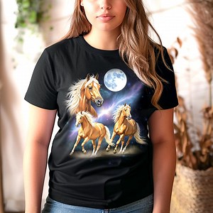 T-shirt graphique cheval Palomino vintage des années 90 - Style western rétro - Etsy France