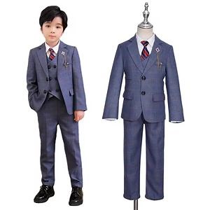 [Hot Item] Student Uniform Children Suit Boys and Girls School Blazer for Primary School