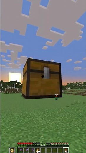 biggest minecraft chest