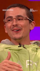 21K views · 155 reactions | #TimothéeChalamet has street style and street smarts! #TheGrahamNortonShow is streaming on All Reality. | All Reality | Facebook