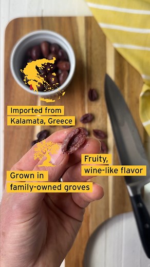 POV: you’re about to savor the most authentic and delicious Kalamata olives ever. 襤 We handpick only the finest sun-kissed fruit from the Mediterranean to bring you Pearls Specialties Kalamata Olives, allowing you to escape to your special place with every bite.  | Pearls Olives | Facebook