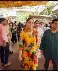 Sharvari Visit Siddhivinayak Temple To Seek Blessings of Lord Ganesha..! 🙏🙏🙏 | Indian Television Academy