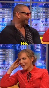 Tiffany Haddish Can't Stop Flirting with Dave Batista! #jointhecommunity #davebatista #interview