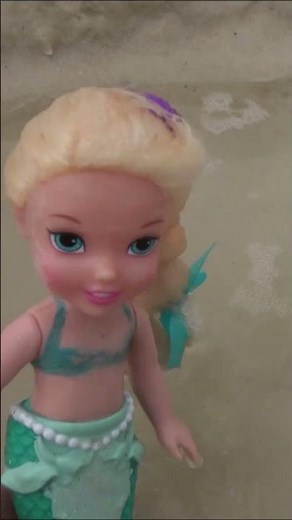 Barbie and Ken Beach Story w Barbie Sister Chelsea and Mermaids #shorts