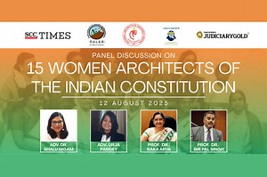 NLIU, Bhopal | Panel Discussion on 15 Women Architects of the Indian Constitution