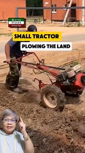 1K reactions · 29 shares | Small tractor plowing land #disclaimernocopyrightinfringementintended #reactionvideo #reactionreels #tractor #plowing #land #field #farming #farmers #followerseveryonehighlights #followerseveryonehighlightseveryone #manaypeps #followme #follower | Efigenia Lustre | Facebook