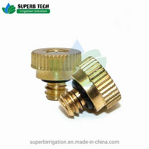 [Hot Item] 0.3mm Low Pressure Brass Fog Noozle Head Misting Nozzle Sprayer
