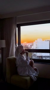 Rise and shine. Take in the sights of sunrise over the capital. Video by Natalia Ovejero | Washington Hilton | Facebook