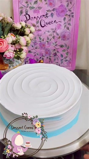 Princess Elsa theme cake decoration #love #forspecialperson #homemadefood #anniversary #themecake #babyshower #viralvideo #homemadecake #viralreelsfb #princess #elsa | Dessert Queen