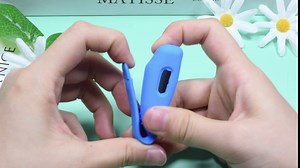 Clip Holder Compatible with Fitbit Inspire 2/Ace 3 Fitness Tracker, Soft Silicone Replacement Case for Inspire 2/Ace 3,Red