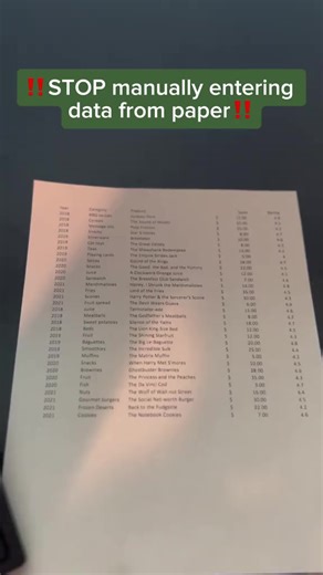 Stop manually enter data from picture #exceltipsandtricks #exceltraining #exceltutorial #Excel LEARN MORE @à la une | LEARN MORE