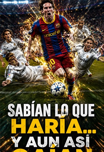 Miles intentaron detener a Messi y todos terminaron igual #messi #football