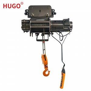 [Hot Item] Machine Stage 3 Ton Wire Rope Electrical Hoist Crane Trolley Motor Electric Rope Hoist