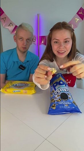 Golden Oreo and cookie popcorn 🍿 Oreo 😋