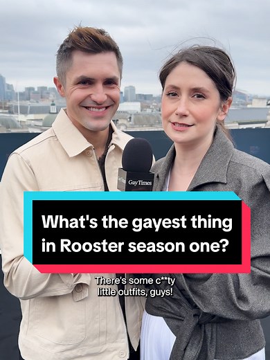 Rooster: Phil Dunster & Charly Clive Spill Tea